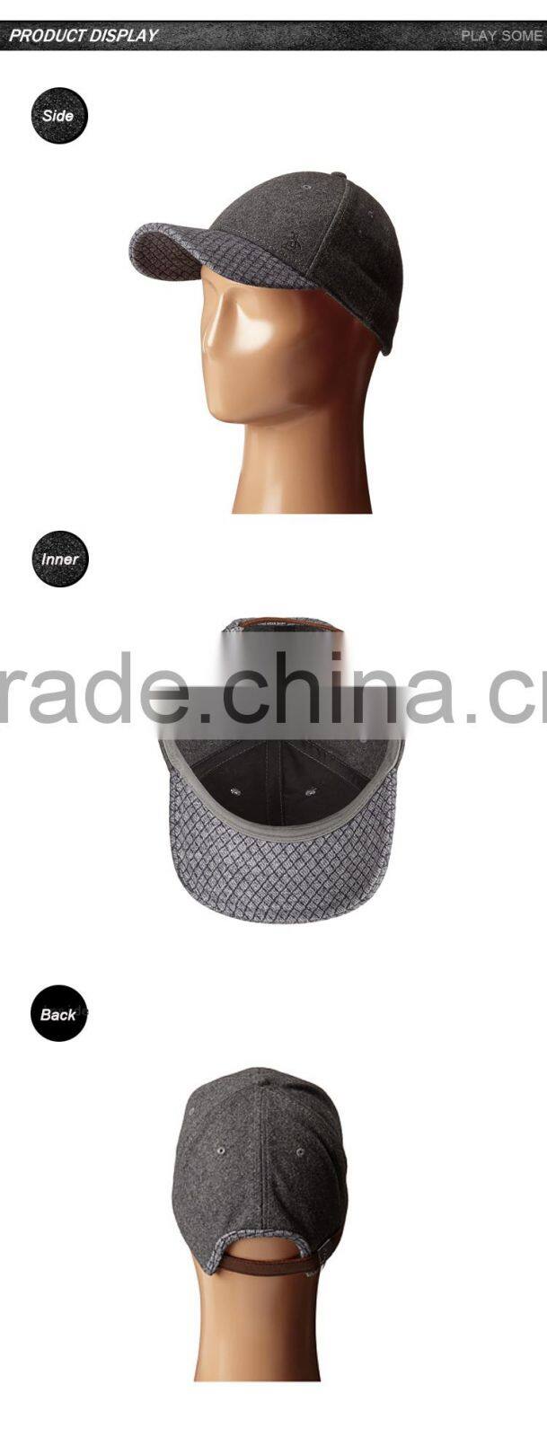 Wholesale suitable wooly hats grey wool hats boys