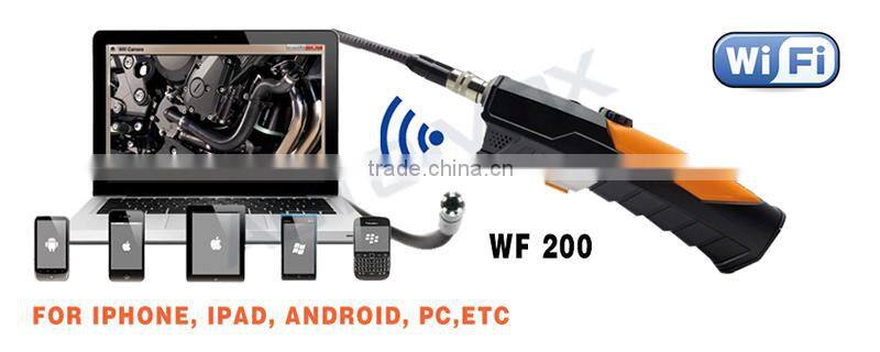 2.4Ghz Wifi Endoscope Borescope 8.5mm Inspection Camera HD 720P Snake Tube