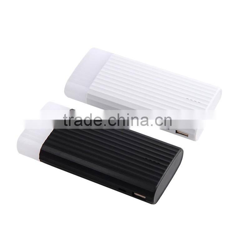 2016 Good Quality Big Capacity 10000mah LED Torch Power Bank