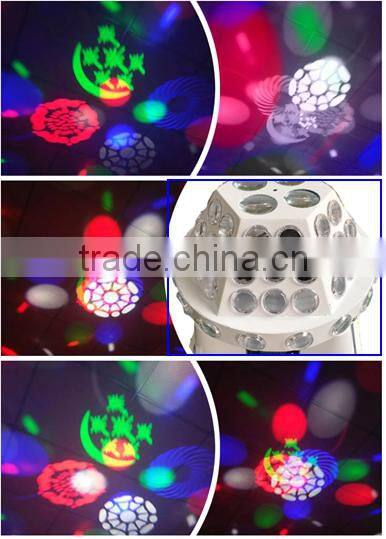 popular crazy stage led gobo effect light