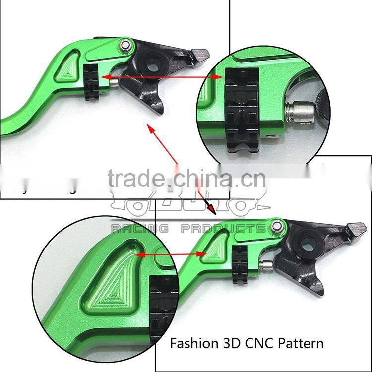 BJ-LS-010 Wholesale CNC Aluminum Short Motorcycle Adjustable Brake Clutch Lever for BMW F800R 2009-2015