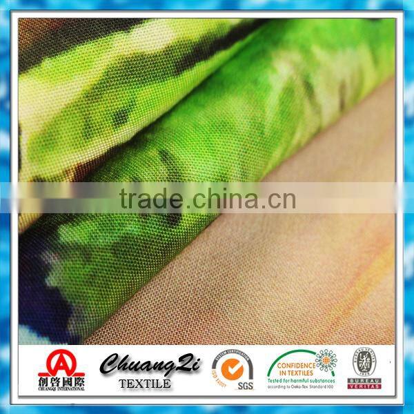 lady dress textile digital print factory china supplier wholesale 100% rayon fabric