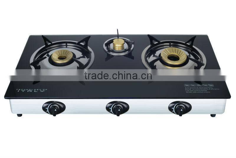 Glass Gas Stove Indian Burner