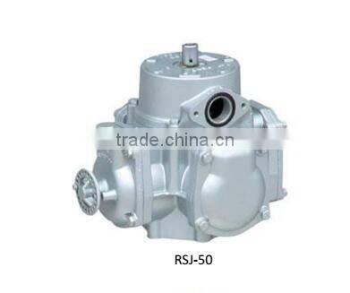 fuel dispenser flow meter with vane pump