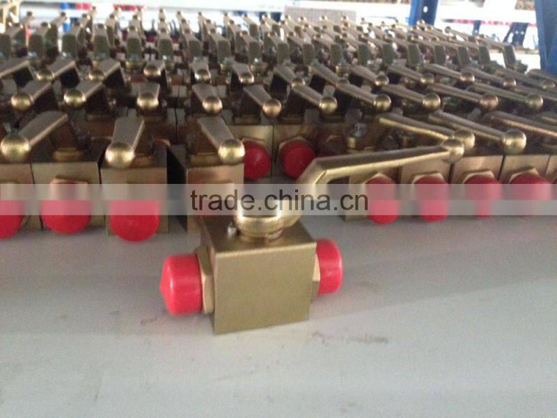high pressure 2 pc ball valves