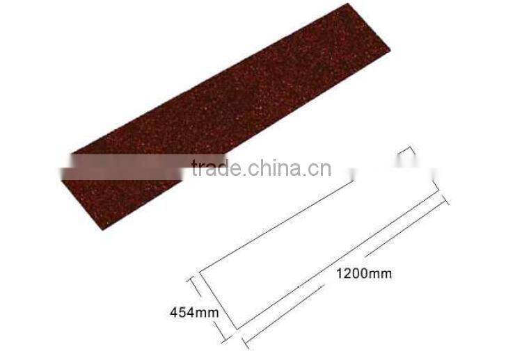 Wholesale sand coated Flat sheet tile for roofing accessories