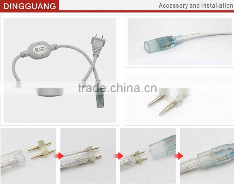 White 2835 220V led strip