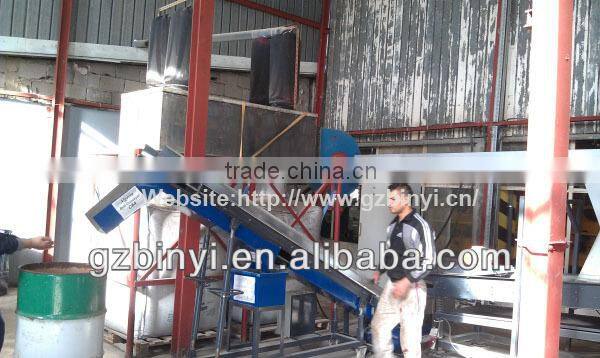 Scrap copper wire recycling machine plant, waste cable recycling line