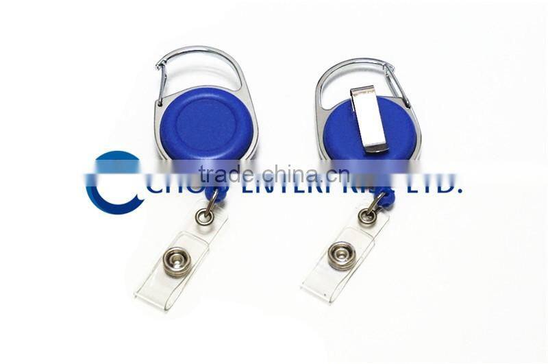 Cheap Custom Retractable Badge Reel with Swivel Alligator Clip
