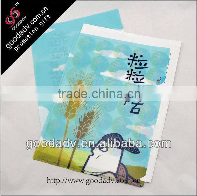 Thin paper clip single A4 folder capsules are hard pattern