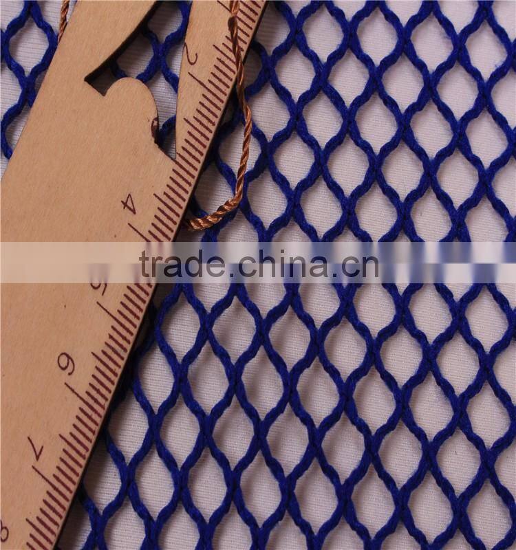 100%polyester brick pattern mesh net fabric