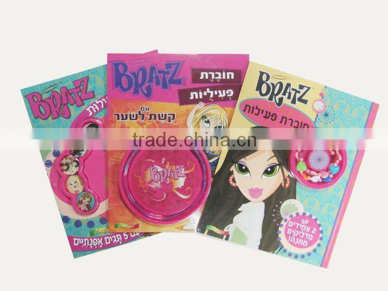 Children activity coloring book printing