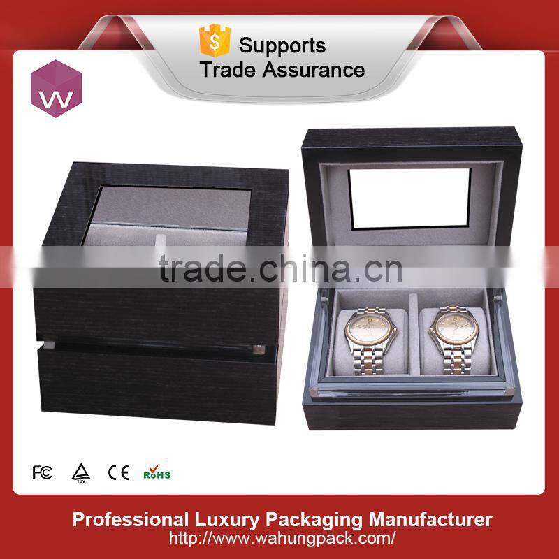China cheap and luxury wood sale watch box