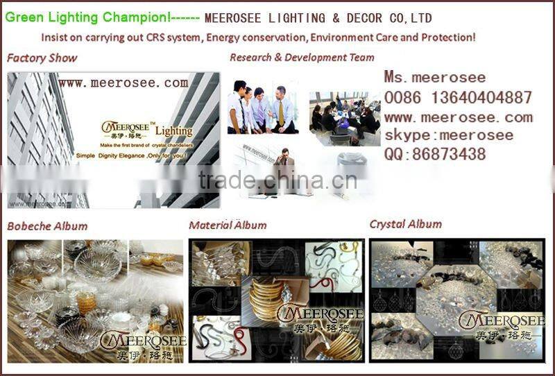 European style champagne crystal pendant lamp MD040