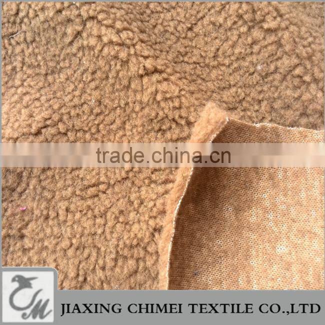 brown berber Fleece sherpa faux fur sheep Astrakhan lamb fur