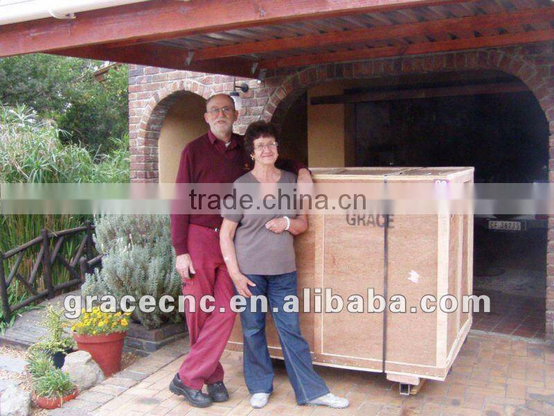 die laser cutting machine G1218 for plywood board