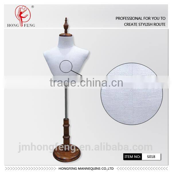 2015 hongfeng fabric dress neck mannequins