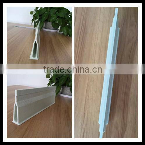High quality 100mm oval hollow fiberglass support beam for pig/poultry/livestock farms, support beams for construction