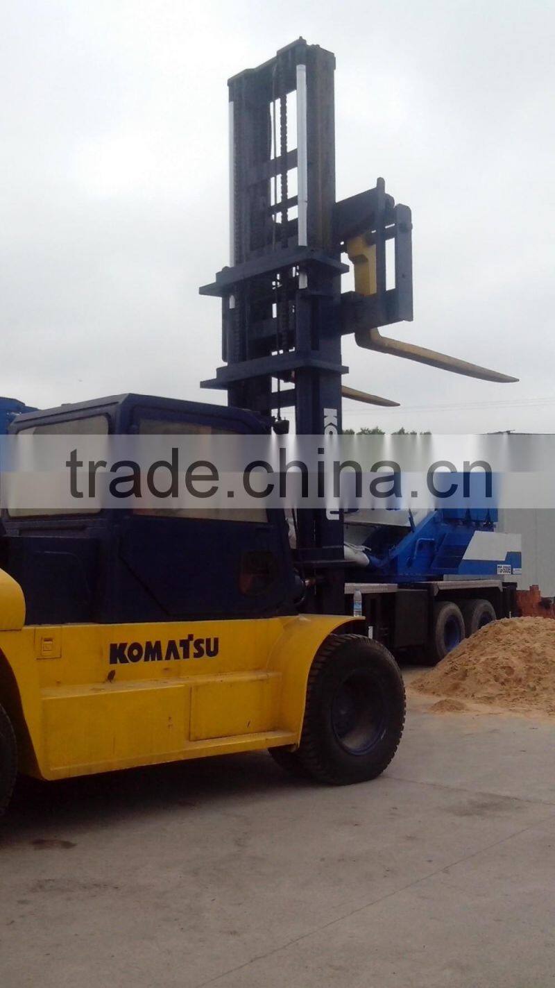 new arrival used japanese made 25t komatsu diesel forklift