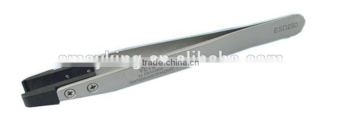 Widely use Stainless Steel ESD Tweezers