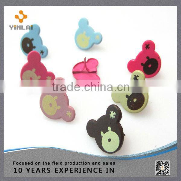 Colorful bear brads
