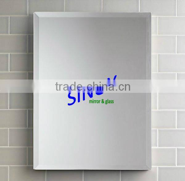 China mirror manufacturer 8x10 beveled mirror