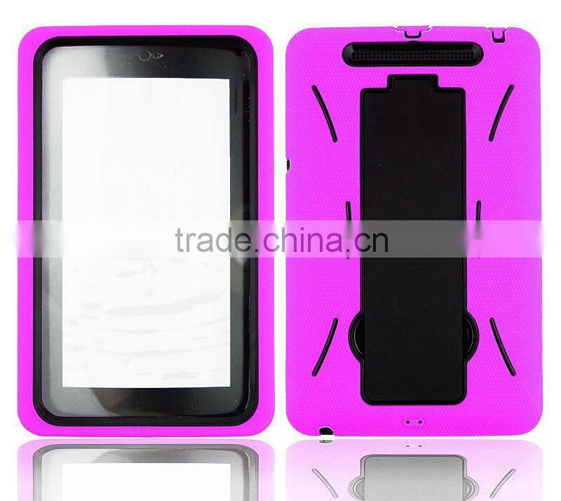 Robot stand hybrid case for Google Nexus 7inch tablet cover