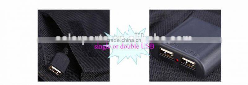 Portable Sun power PV Solar charger for Laptop, Digital Devices Charging