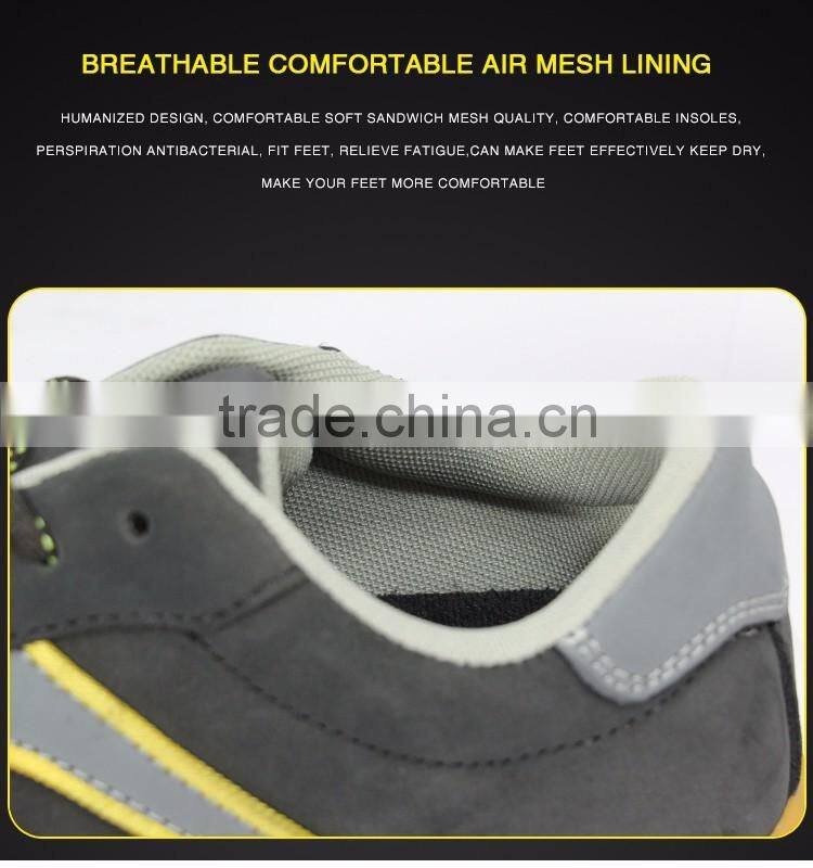 Classic Leather Upper Steel Toecap protective shoe