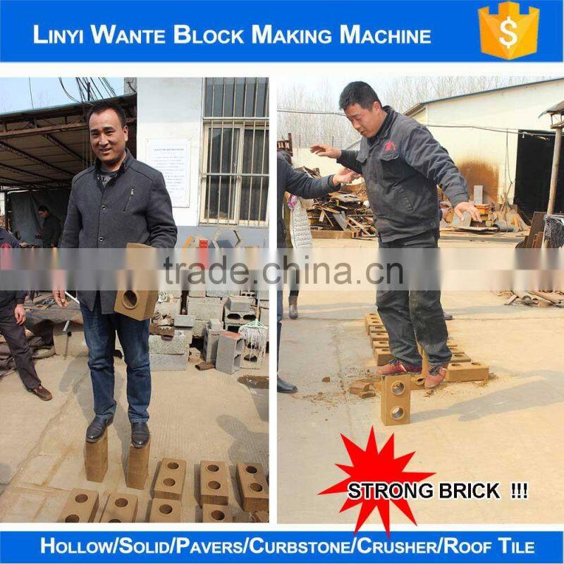 Brand new interlocking clay brick machine clay brick making machine price with CE certificate