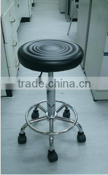 PU leather ESD laboratory round stool and chair