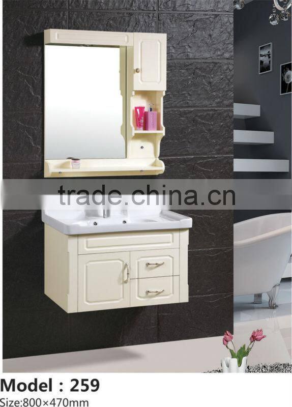 hangzhou moden cheap pvc bathroom cabinet