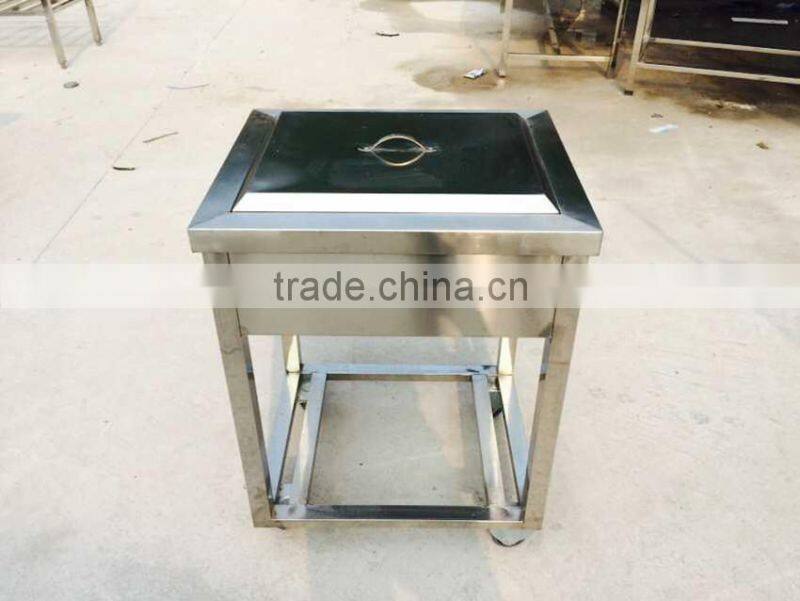 hotel kitchen stainless steel insulation dining cart with wheels