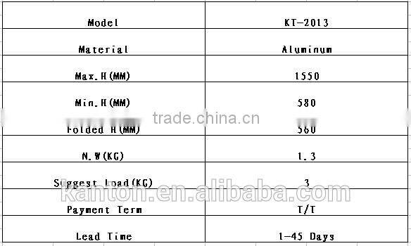 Professional Cheap Instant Camera Tripod With Carrying Case