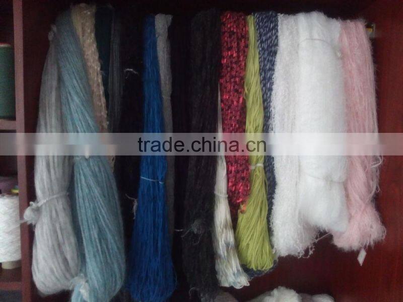 1/1.5nm 64%cotton 36%nylon tape/lily yarn