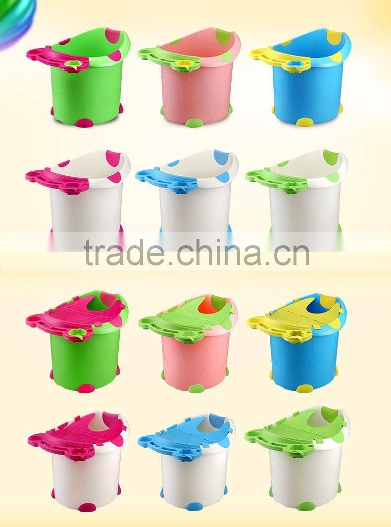 OEM plastic kids bathtub baby bath bucket bath tub child size