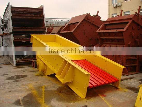 Zoonyee Factory 2016 High Performance Vibrating Feeder Machinery for Stone Crushing Plant