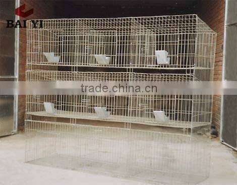BAIYI Metal Rabbit Cage For Meat Rabbit / Breeding Rabbit / Female Rabbit