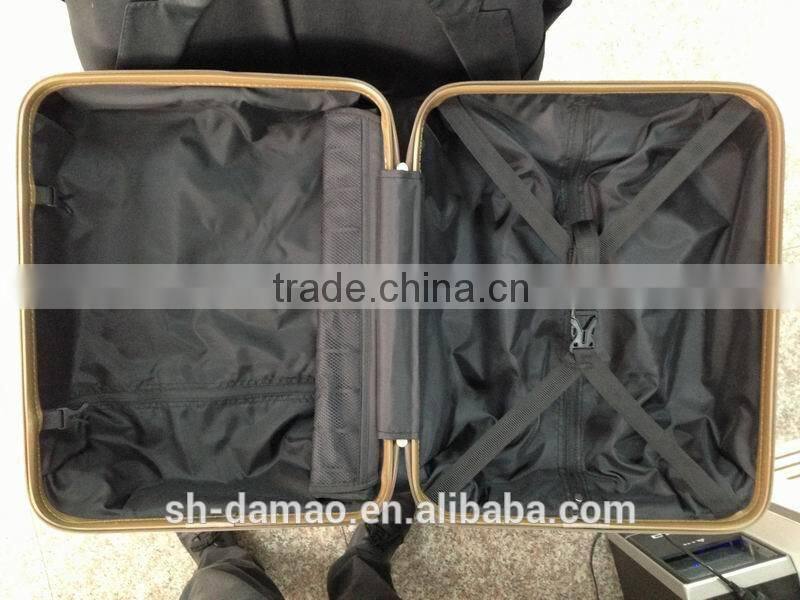 the best Competitive luggage !!! abs polo trolley custom made luggage