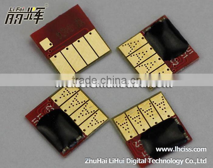 Zhuhai Lifei show ink level reset chip for Hp932/933 for Hp7612 printer