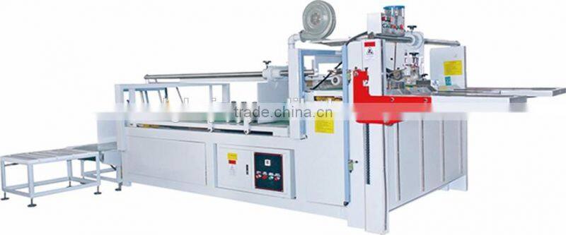 Dongguang semi-auto stick corrugated box machine