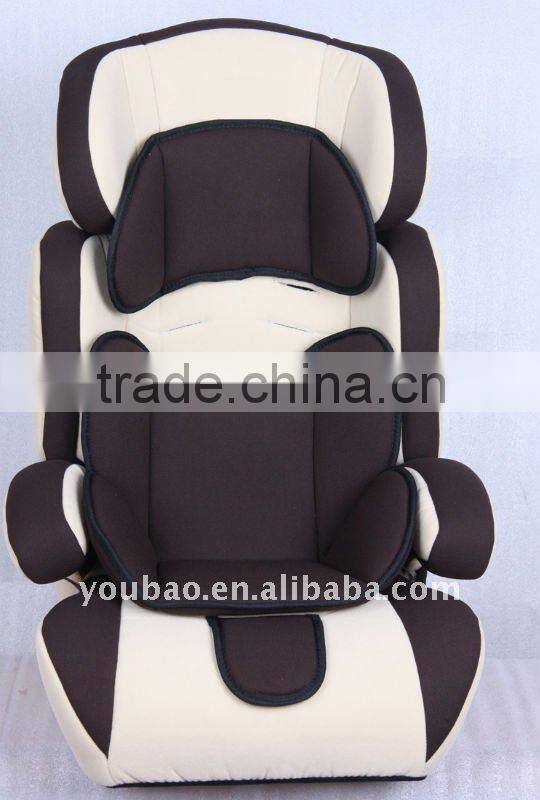 baby car seat with 5-point belt buckle