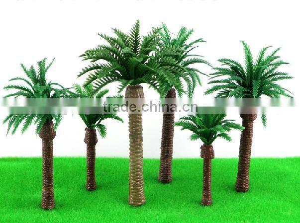 new resin palm tree in architecture model materials