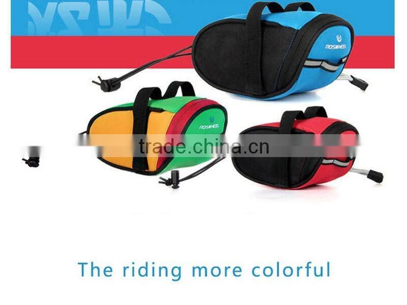 2016 Best Selling Outdoors Activities Bicycle Tail Bag Manufacturer