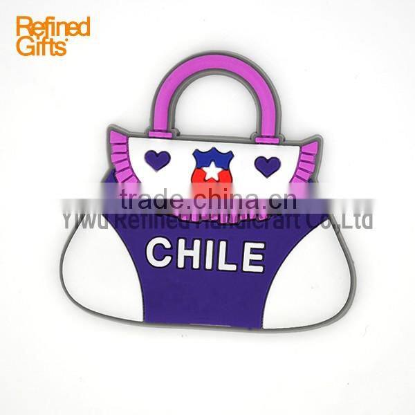Bag PVC Rubber Soft Mini Fridge Magnets Lovely promotion gifts