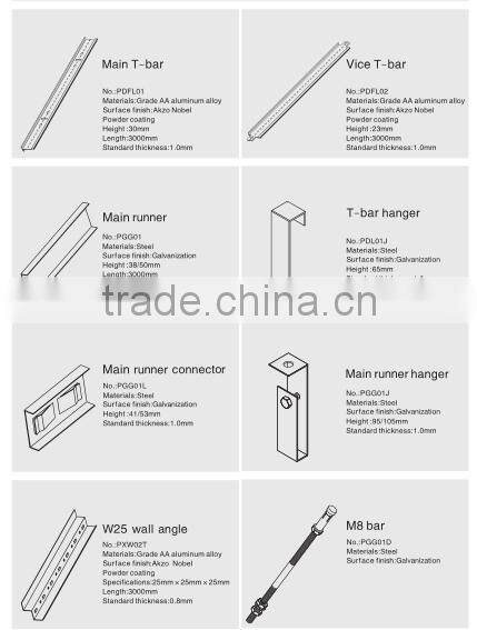 Fire Proofing Perforated Aluminum Sheet False Ceiling Tiles 600x600 mm