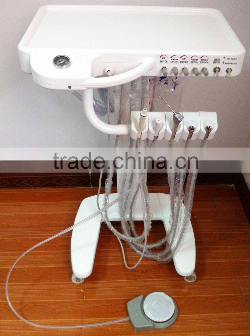NEW product mobile dental unit Built-in ultrasonic scaler-Woodpecker