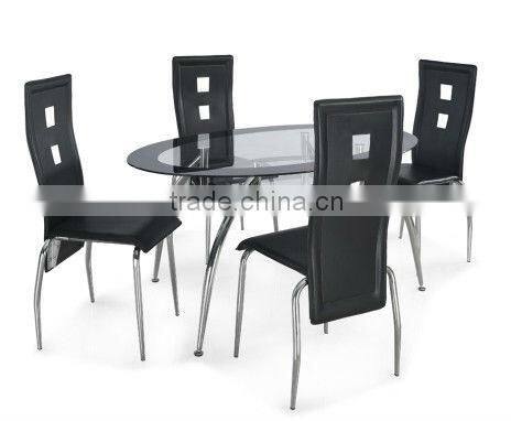 modern leather dining chair
