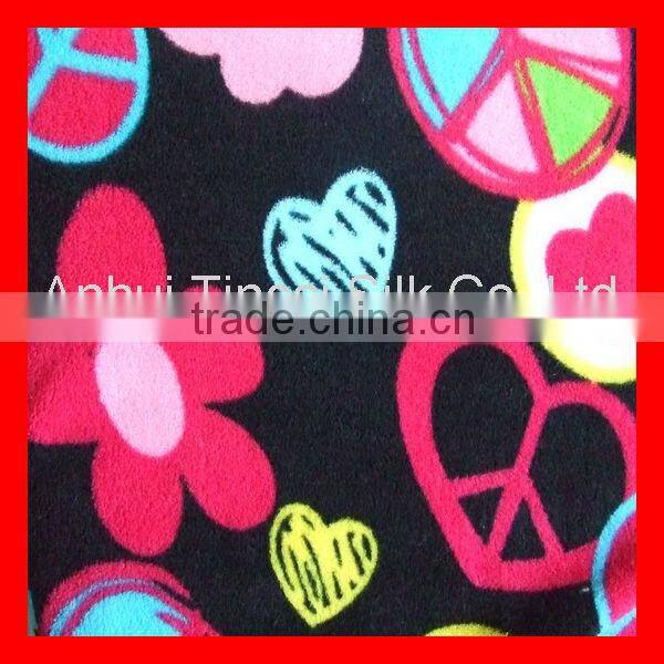 Polyester Printed Polar Fleece Fabric