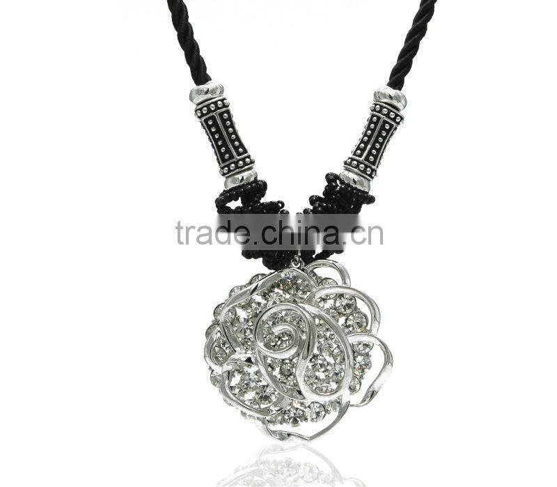 new design crystal pendant & naruto necklace LN049